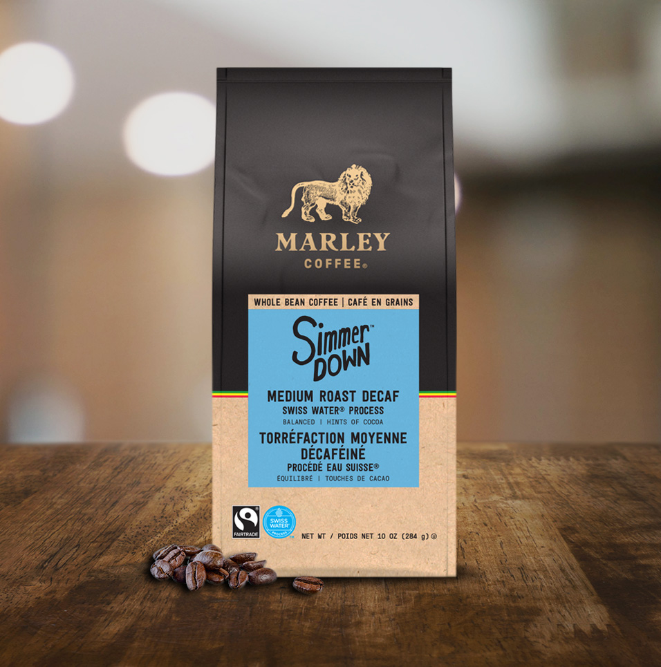 Marley Coffee: Simmer Down Coffee Blend Tabletop